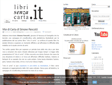 Tablet Screenshot of librisenzacarta.it